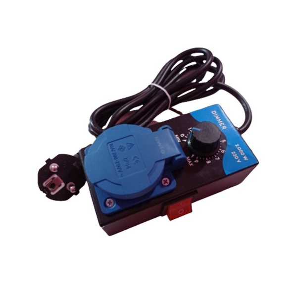 dimmer ac 2000watt pengatur kecepatan mesin bor GURINDA blower dinamo