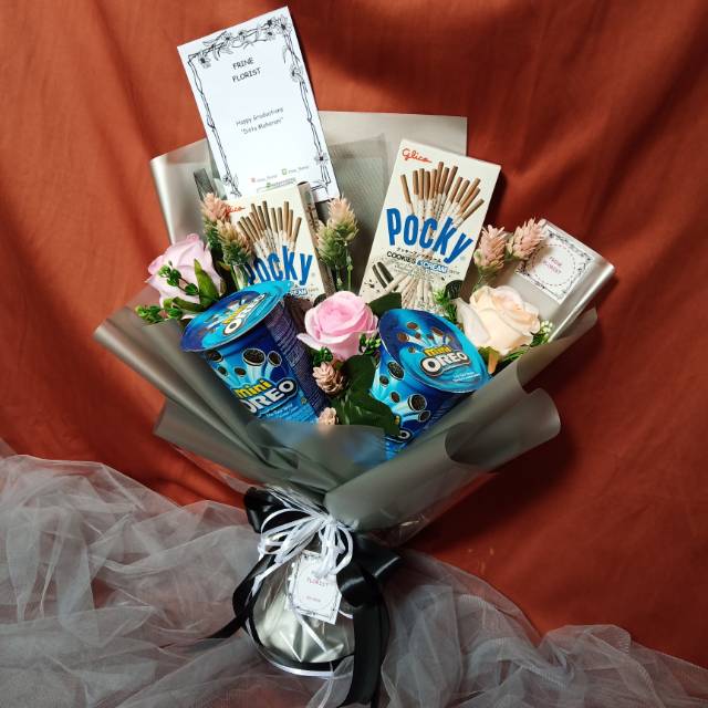 Buket snack / Buket bunga / Buket Coklat 210k