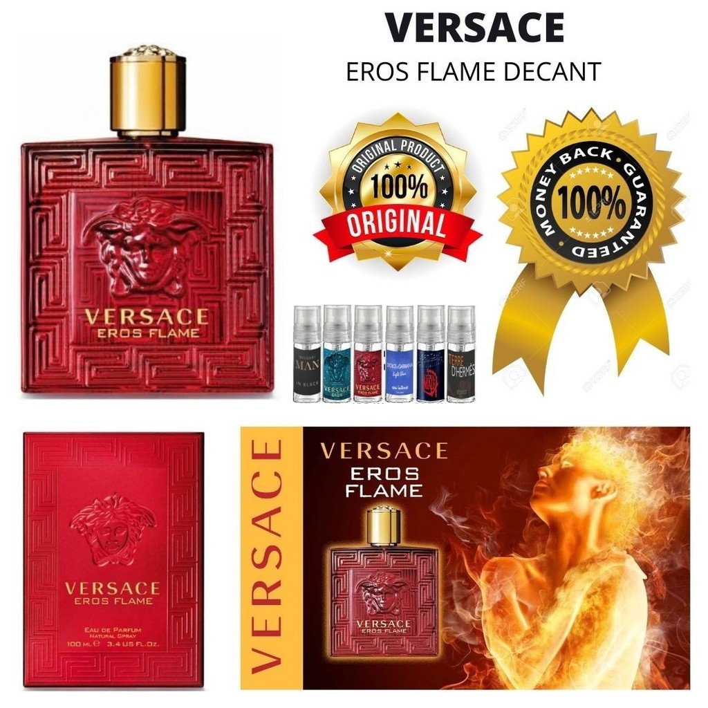 Parfum Origin Versace Eros Flame EDP Decant 2ml &amp; 5ml 181