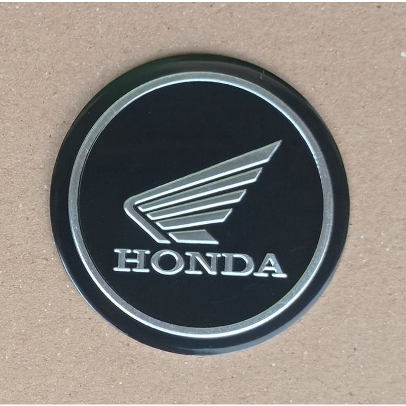 Stiker 3D Logo Emblem Yamaha Honda Metal Aluminium