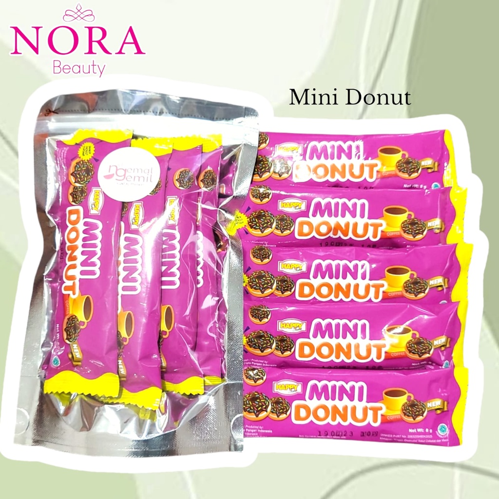 

Cemilan Biskuit Mini Donut Berlapis Coklat 3in1//murah