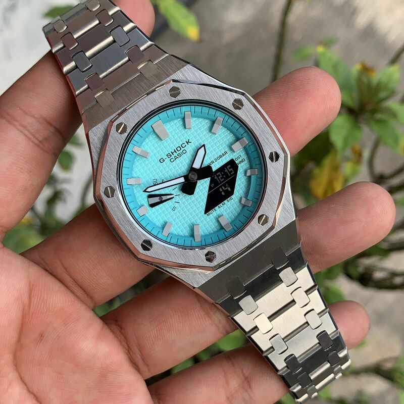 g-shock ga2100 ga-2100 custom strap dan bezel original