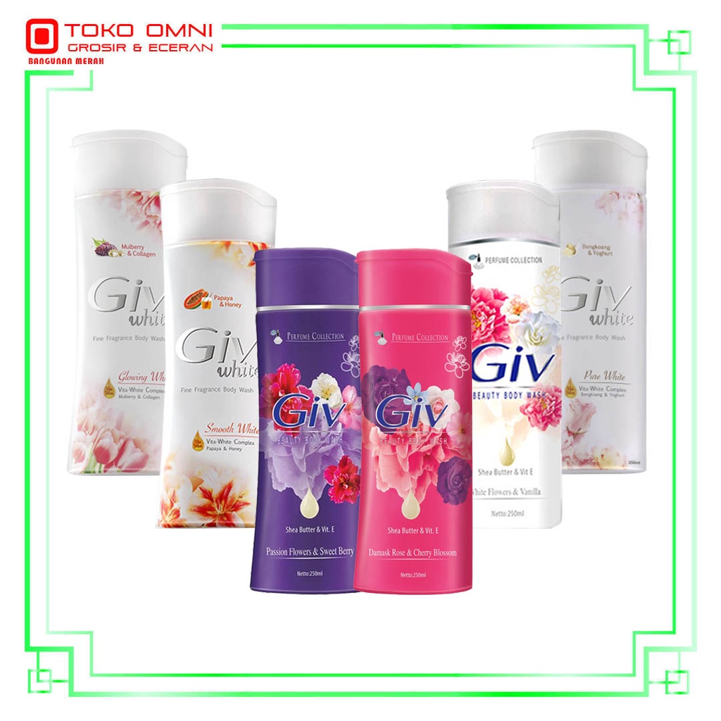 GIV Body Wash 250 ml Botol