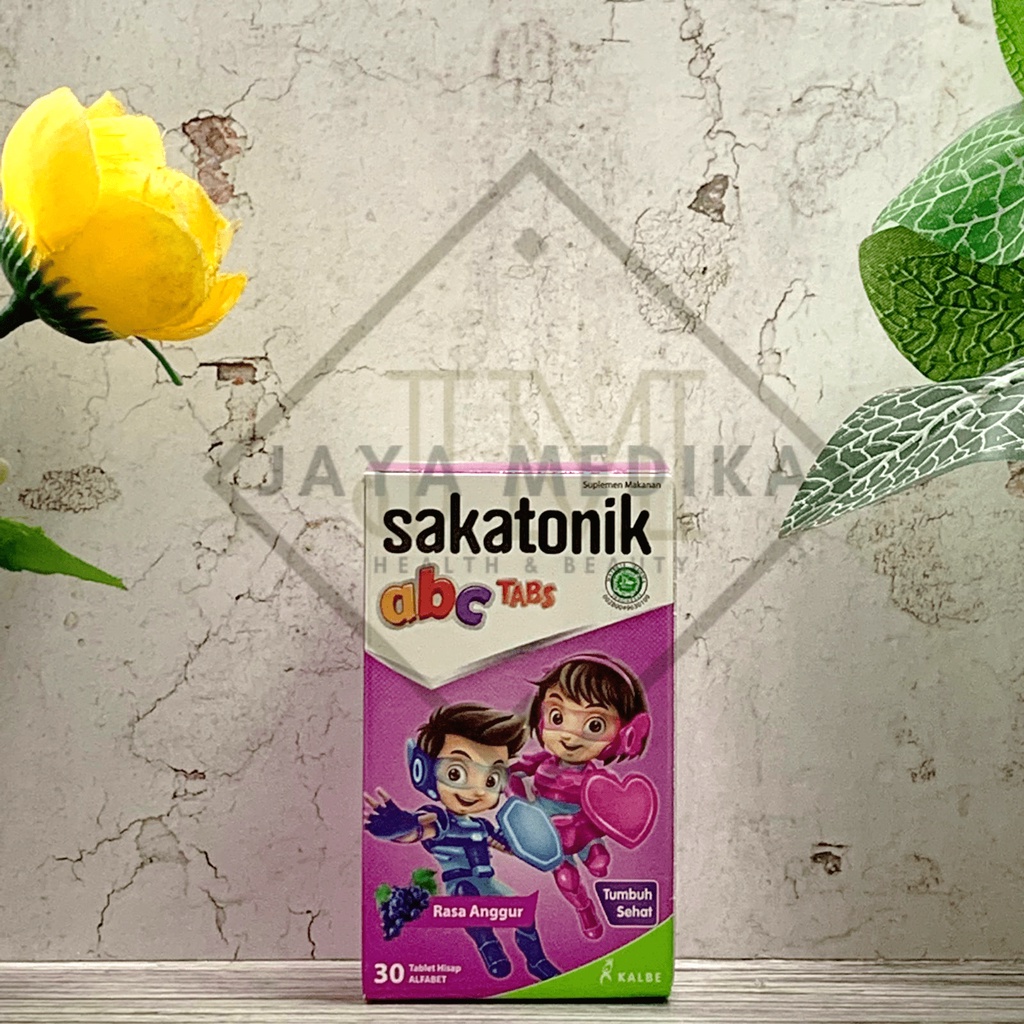 Sakatonik ABC Rasa Anggur Isi 30 Tablet - Vitamin Anak
