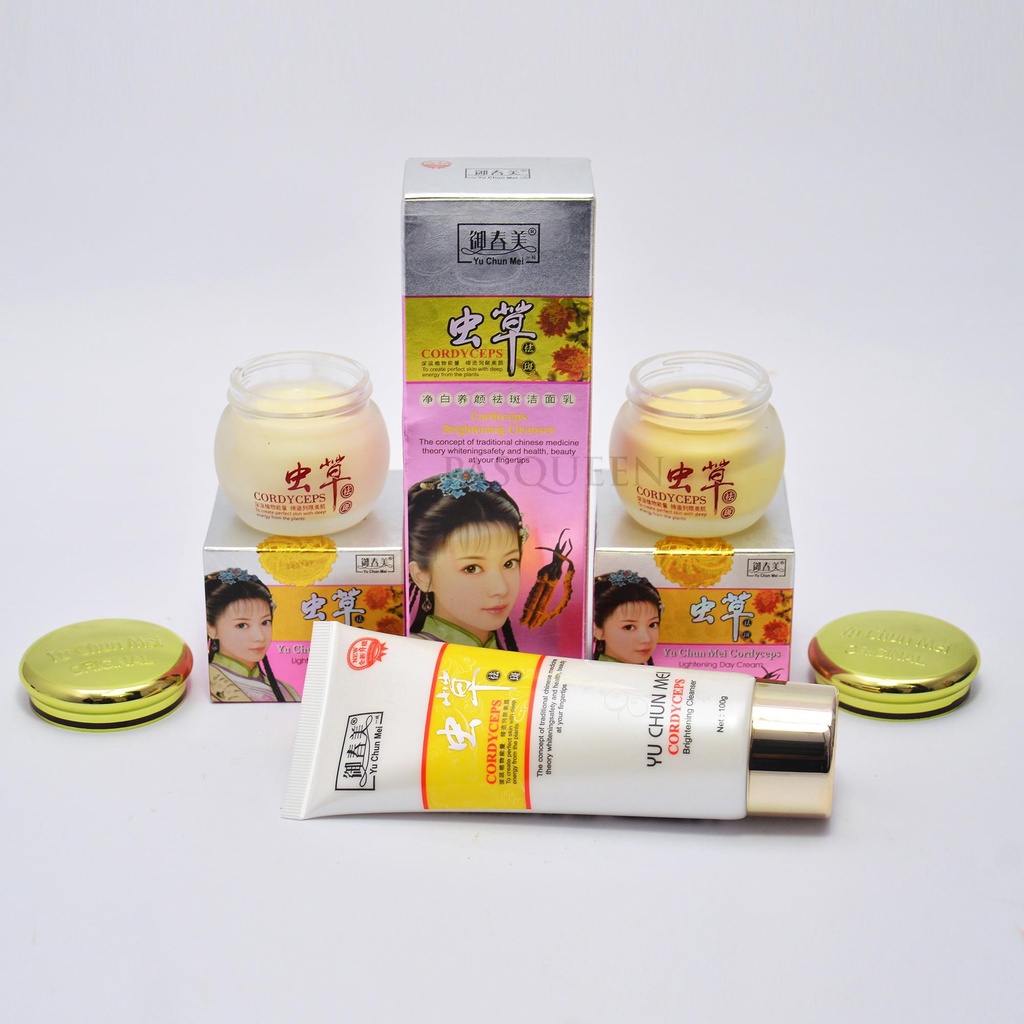 Import Yu Chun Mei (PAKET 1) Cordyceps 100% Original Hologram