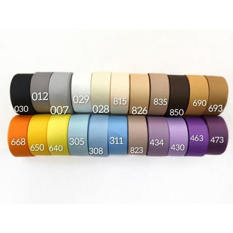 1 Meter  -  PITA GROSGRAIN &amp; DOUBLE SATIN IMPORT