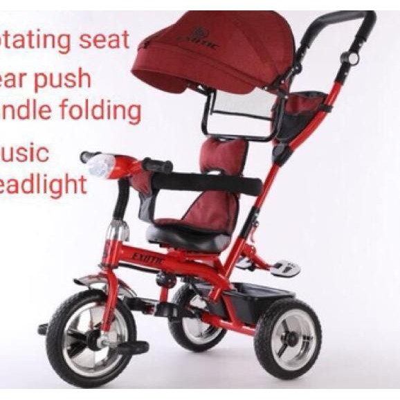 VIP Sepeda Anak Roda Tiga Baby Stroller Exotic ET1259 1 VIP Sepeda Anak Roda Tiga Baby Stroller Exotic ET1259 1