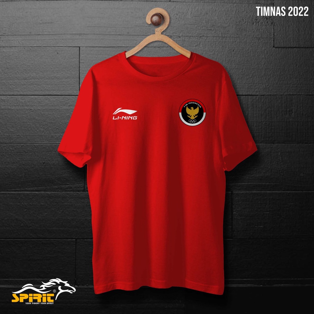 KAOS TIMNAS BAJU SEPAK BOLA TIM NASIONAL INDONESIA T-Shirt Timnas Indonesia