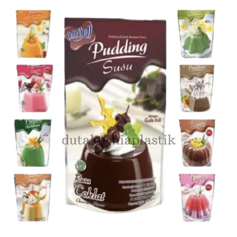 

Pudding Susu / Nutrijell Puding Susu Lembut Sedot Vanila Strawberry Coklat Karamel Capuccino Mangga Melon