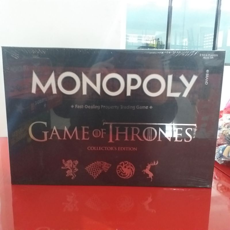 monopoly game of thrones board game
