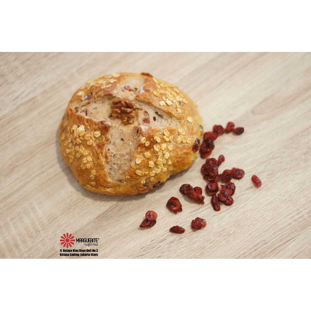 

Sorghum Cranberry Walnut Bread