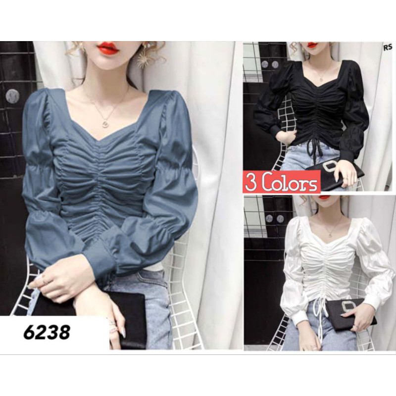 Atasan katun import 6238