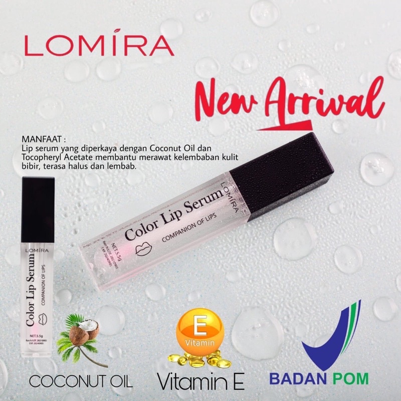 (BISA COD) LOMIRA COLOUR LIP SERUM