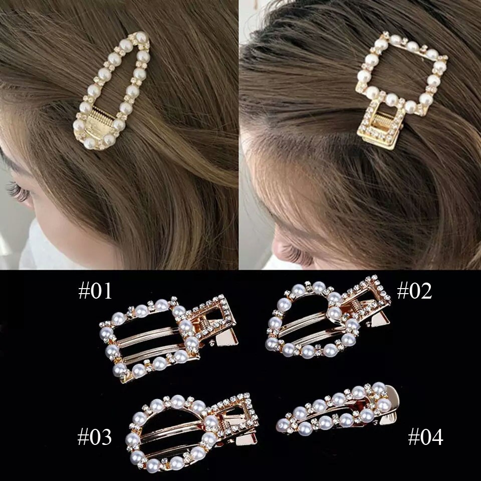 Jepit korea mutiara wanita fashion trending best seller #342