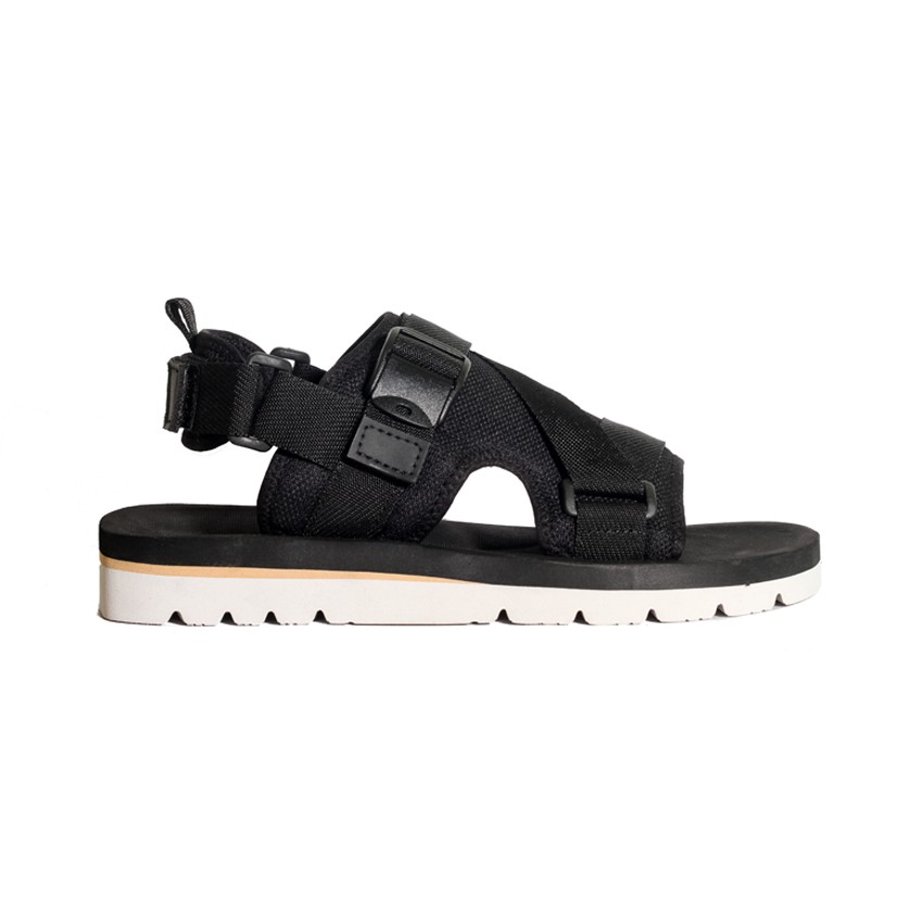 Zhephyr Black | Sandal Gunung Original Santai Kasual Pria Cowok Sendal New Ori | FORIND x Lvnatica