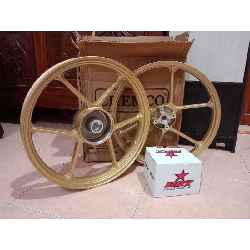 velg brt chemco warna gold pelek brt chemco gold