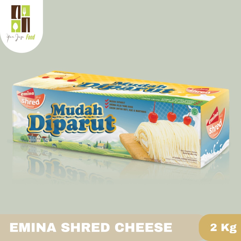 Emina Shred Cheese Blok [2Kg]