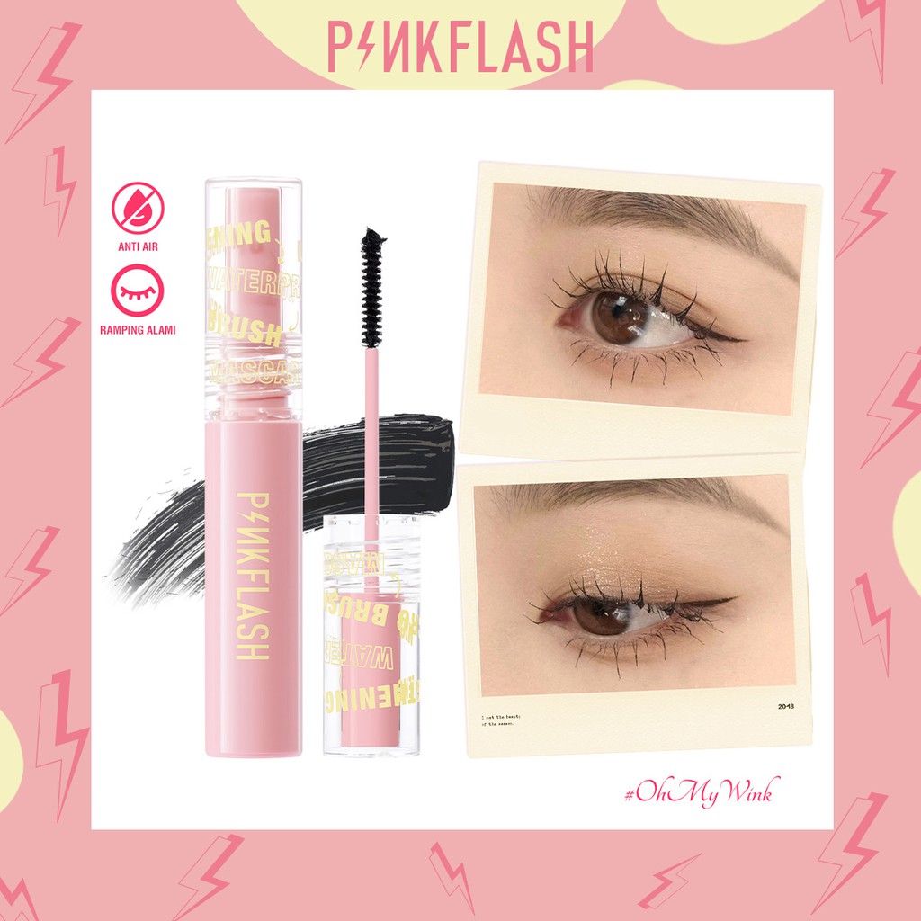 PINKFLASH OhMyWink Length Curled Ultrathin Fibre Waterproof Limitless Eyelash Skinny  Mascara