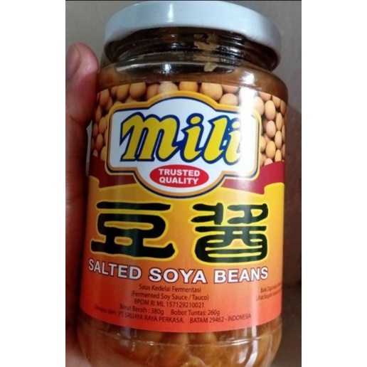 

Tauco MILI 380gr / Kedelai Fermentasi / SALTED SOYA BEANS