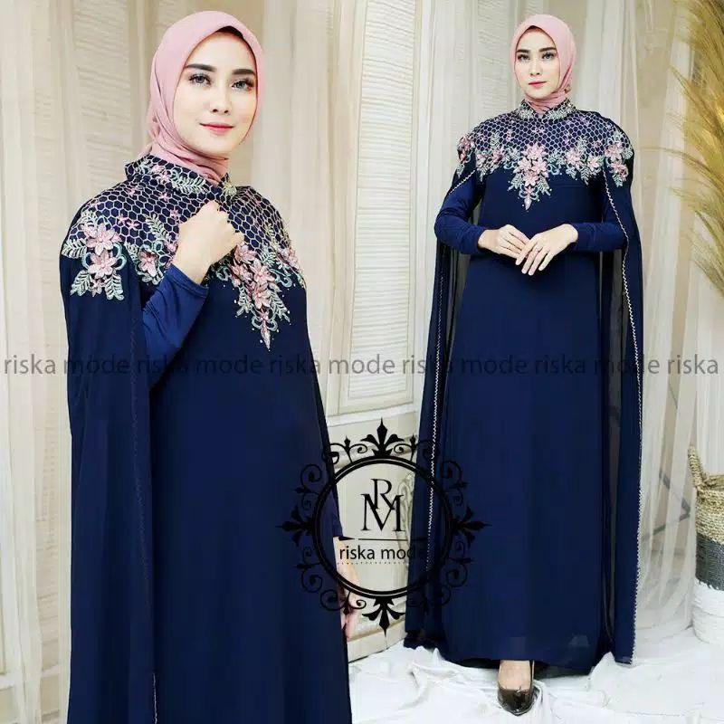 FASHION MUSLIM/GAMIS KAFTAN MADU/BAJU PESTA/BY RK