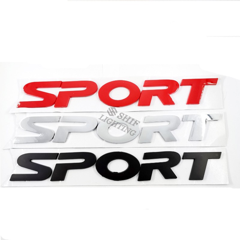 1 x ABS MONTERO SPORT Car Auto Front Hood Emblem Badge Logo Sticker Decal Nameplate For Mitsubishi