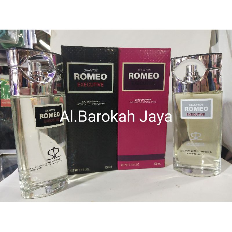 parfum shantos romeo edt 100ml / parfume shantos romeo executive

