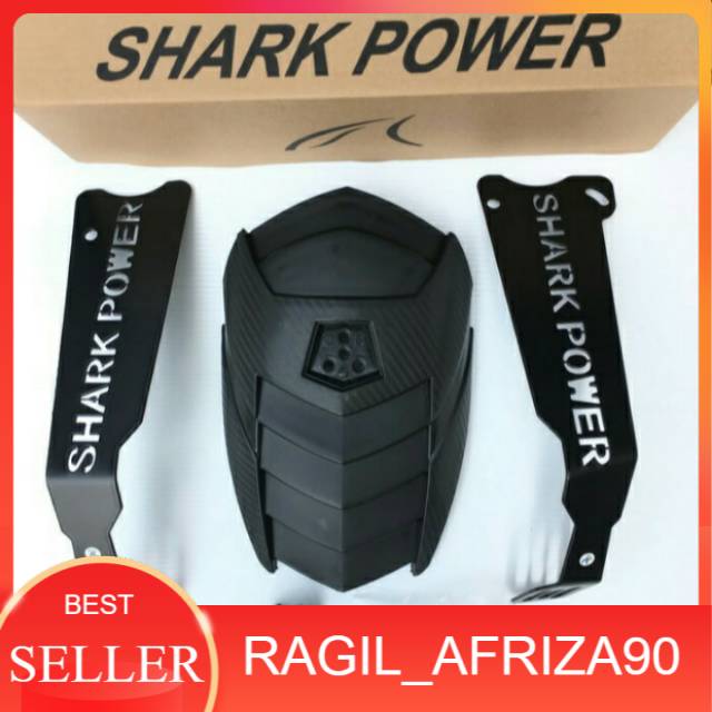 Mudguard spakbor penahan lumpur shark power Aerox 155