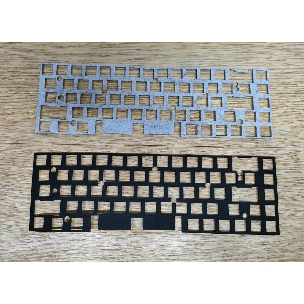 Cotton Foam Dampening For PCB / Plate Mechanical Keyboard layout