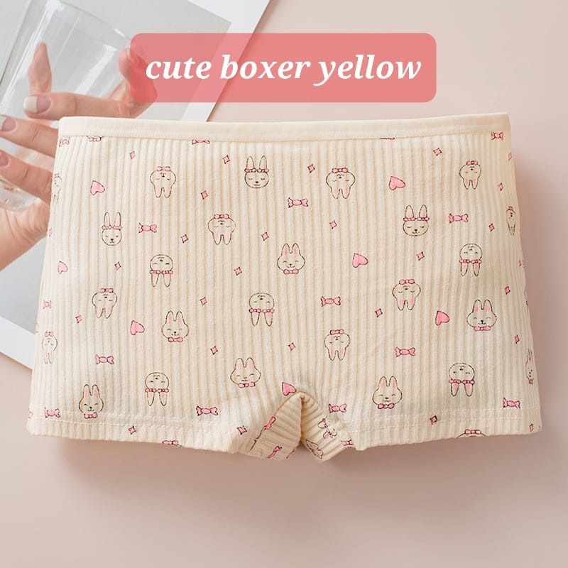 CUTE BOXER PANTIE CELANA DALAM ANAK CEWEK LUCU PAKAIAN DALAM IMPORT NOT SOREX KATUN ADEM