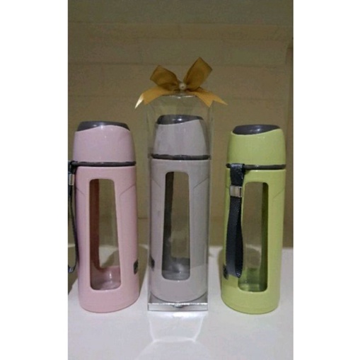 kotak mika 7x7x21 untuk souvenir botol kemasan botol kaktus mika botol termos ukuran 7 x 7 x 21