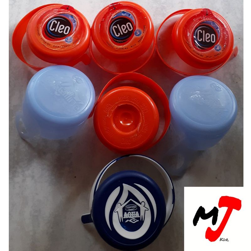 Tutup Galon Aqua, Cleo, Crystalline Anti Pecah Preloved