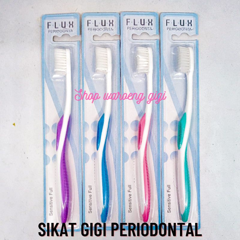 Sikat Gigi Perio Periodontal Untuk Gigi dan Gusi Sensitif Merk FLUX