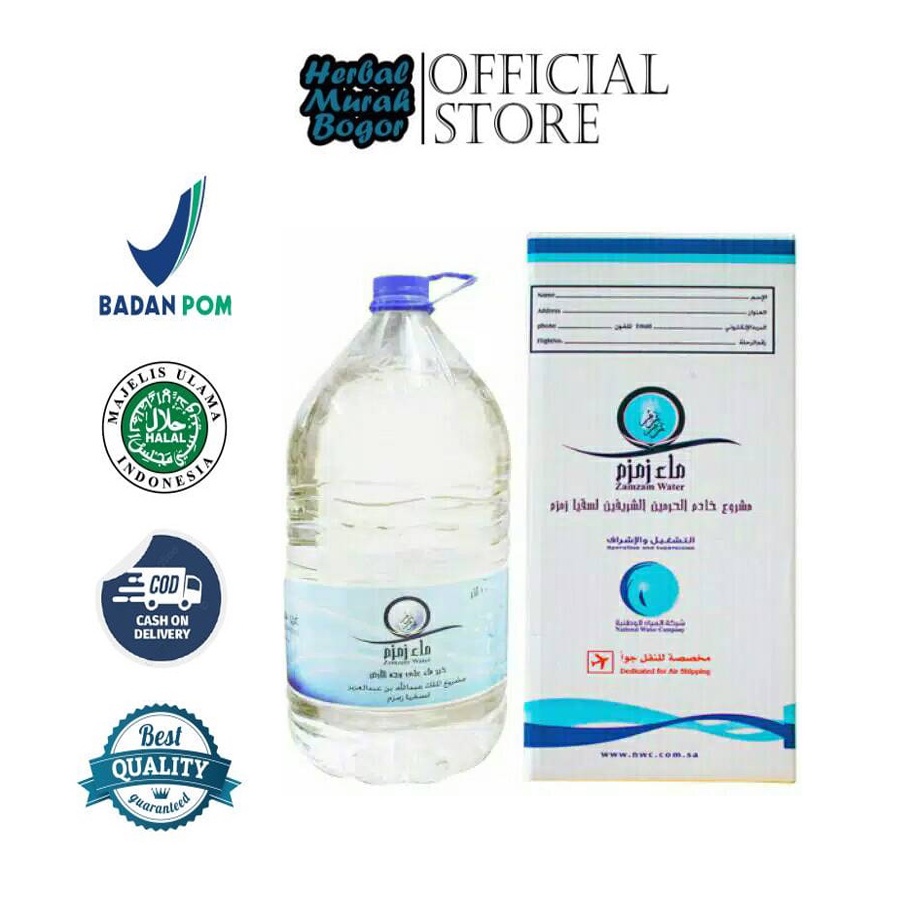 

Air Zam-zam Tanpa Barkode | Air Zam Zam 5 Liter Original 100% Asli
