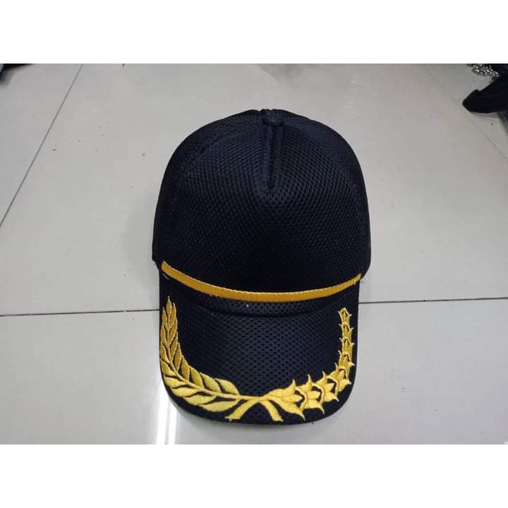 Topi PNS Padi Kapas Full Jaring Hitam//Topi PNS//Topi Padi Kapas