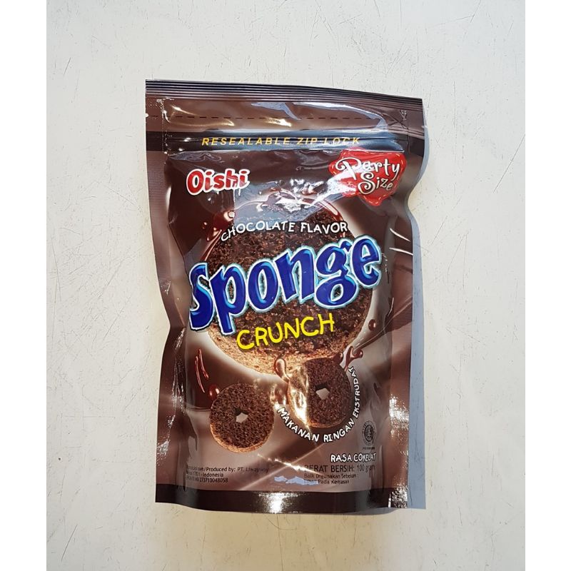 

Oishi Sponge Crunch Chocolate Flavour Party Size