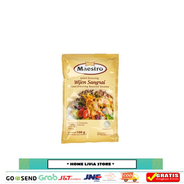 

Maestro Roasted Sesame Sachet 100 gr