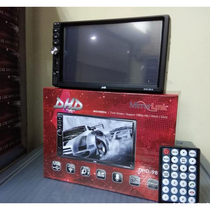 Head Unit Dhd-8113 Double Din (Tape Mobil) On Sale 2019