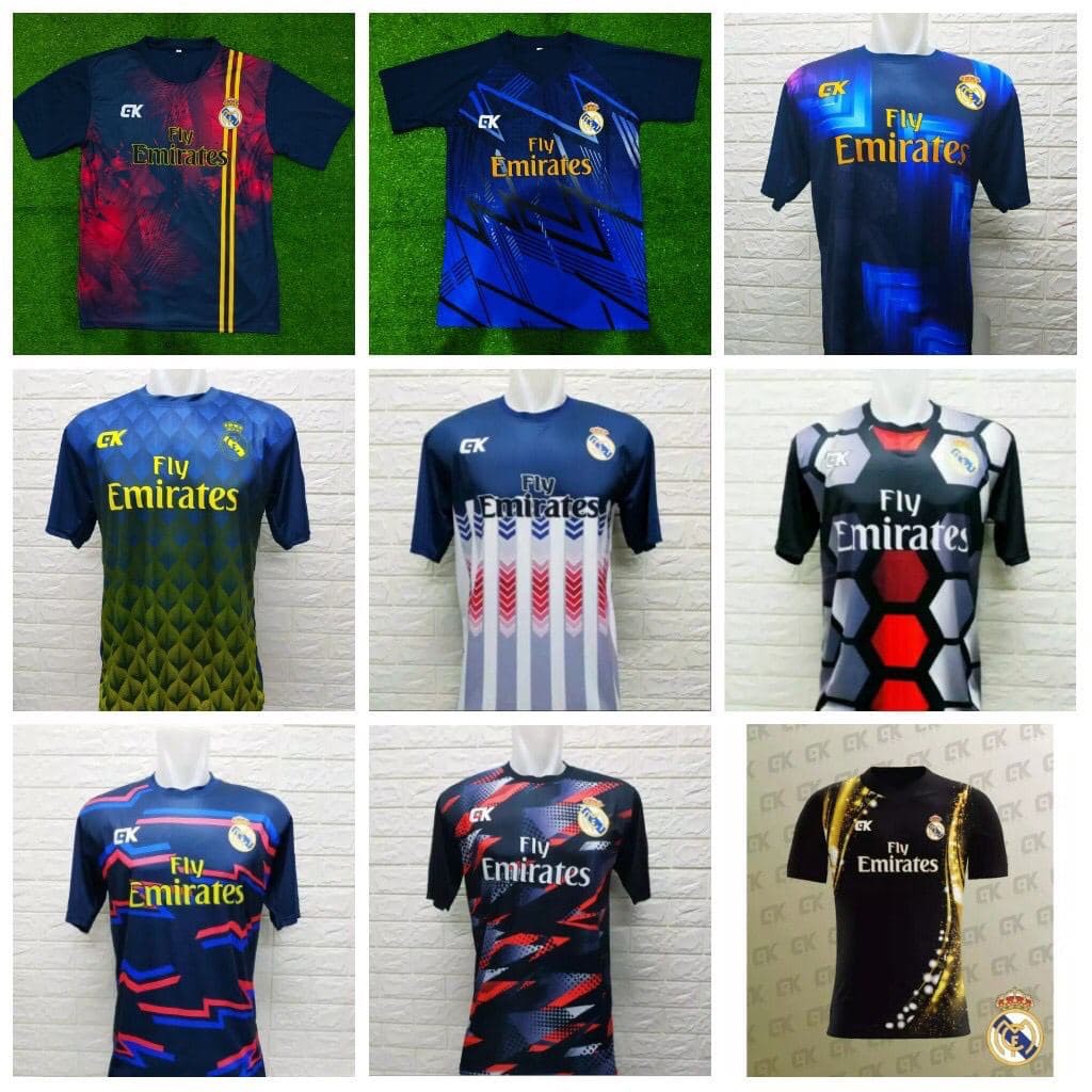 BAJU BOLA KAOS BOLA JERSEY OLAHRAGA PRINTING R*AL MADR*D