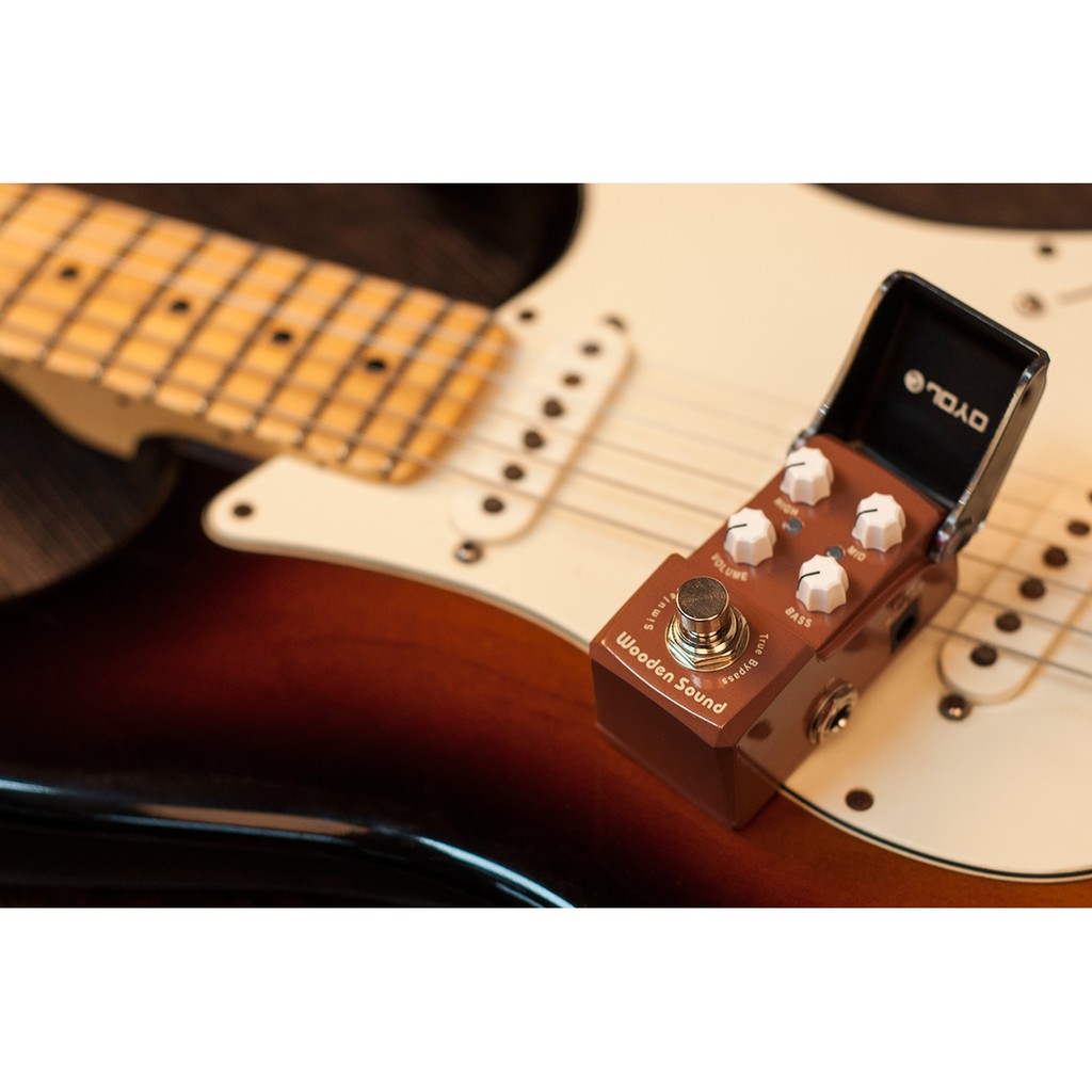 Efek Gitar JF-323 Wooden Sound simulator gitar akustik Efek Gitar Pedal
