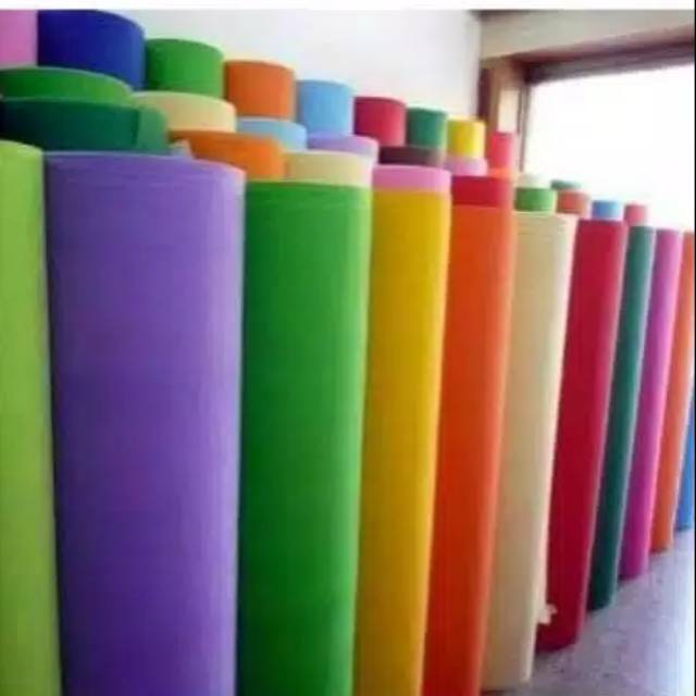 100x160cm Kain Sponbun Kain Spunbond Polos Meteran Lebar 160cm Shopee Indonesia