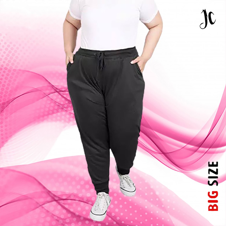 Celana Wanita Big Size 3XL Effa / Joger Wanita Jumbo - JCCollections