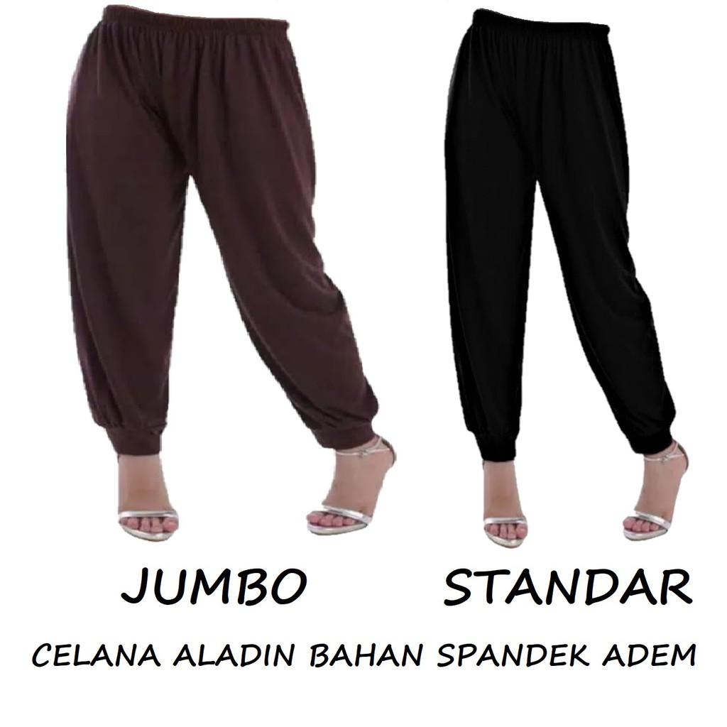 S sampai JUMBO Celana Wanita Aladin Aladdin All Size Celamis