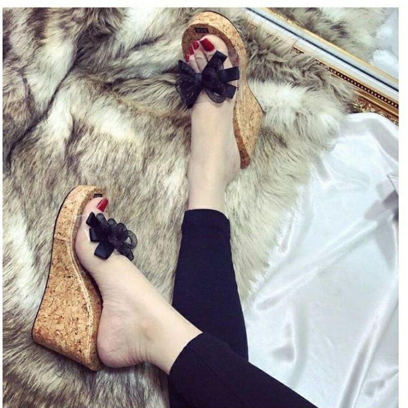 Divishoes Wedges Sandal Pita DV136 Mika Realpict Dan Video Asli