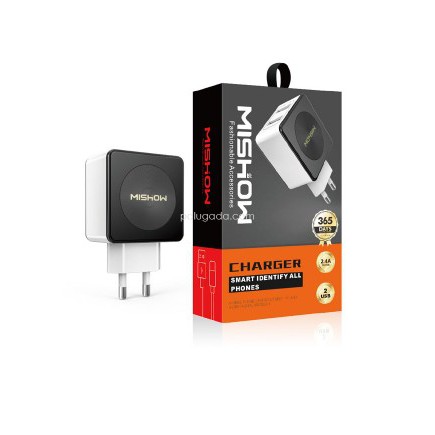 MISHOW Smart Charger 2USB 2.4Amper MC300 MC 300