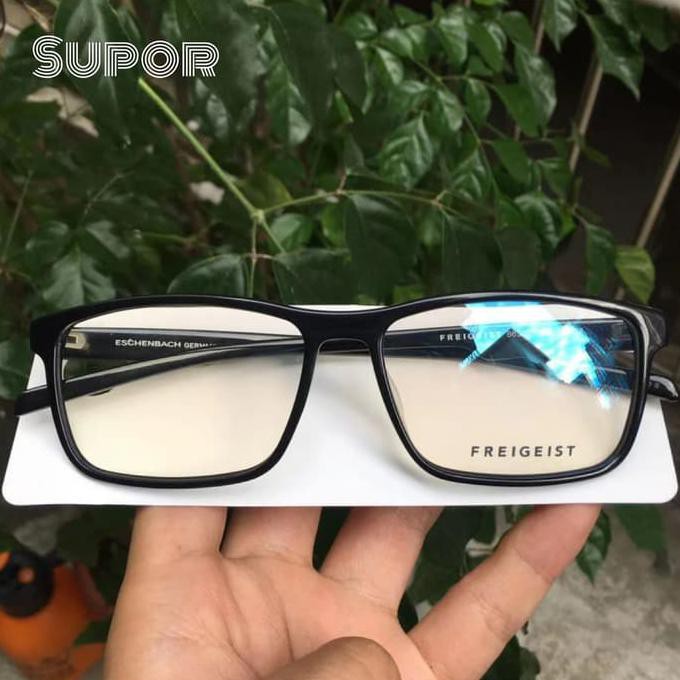Frame Kacamata Pria Paling Lebar Full Frame Acetate Frame Minus Sup-223