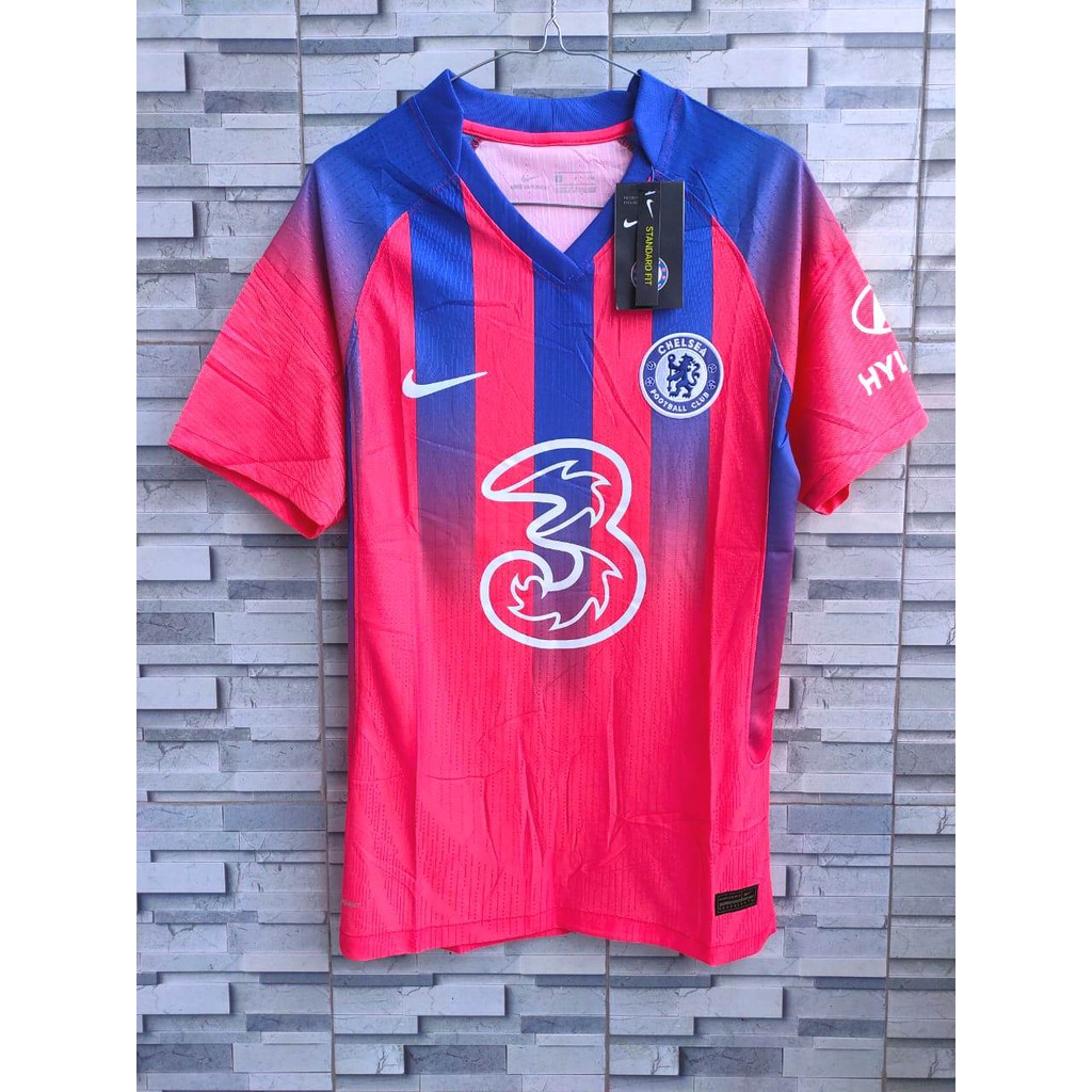 HQ PLAYER ISSUE VAPORKNIT - JERSEY BOLA CHELSEAA 3RD THIRD 2020-2021 AEROSWIFT HIGH QUALITY IMPORT