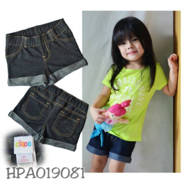 Hotpants circo celana pendek denim anak balita toddler kids pants