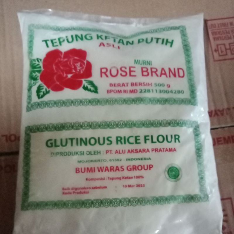 

tepung ketan rose brand