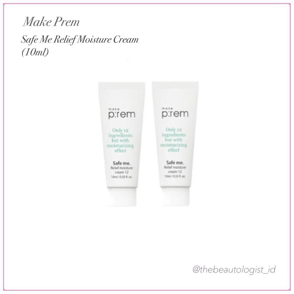 Make Prem Safe Me Relief Moisturizing Cream 12 (10ml)