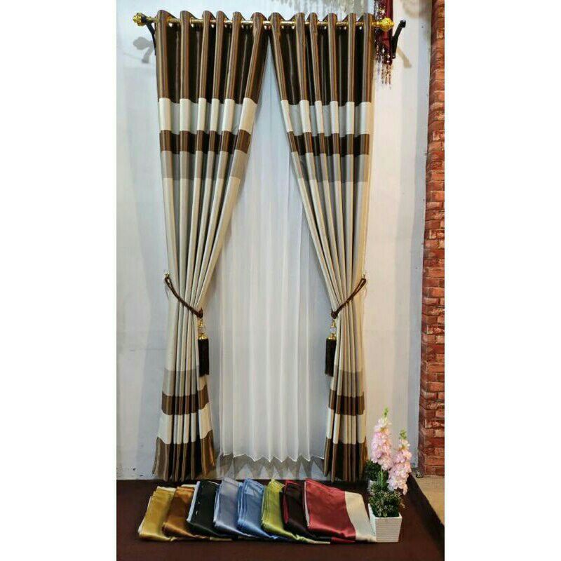 Gorden Hordeng Bludru Import Premium Bahan Tebal dan Mewah